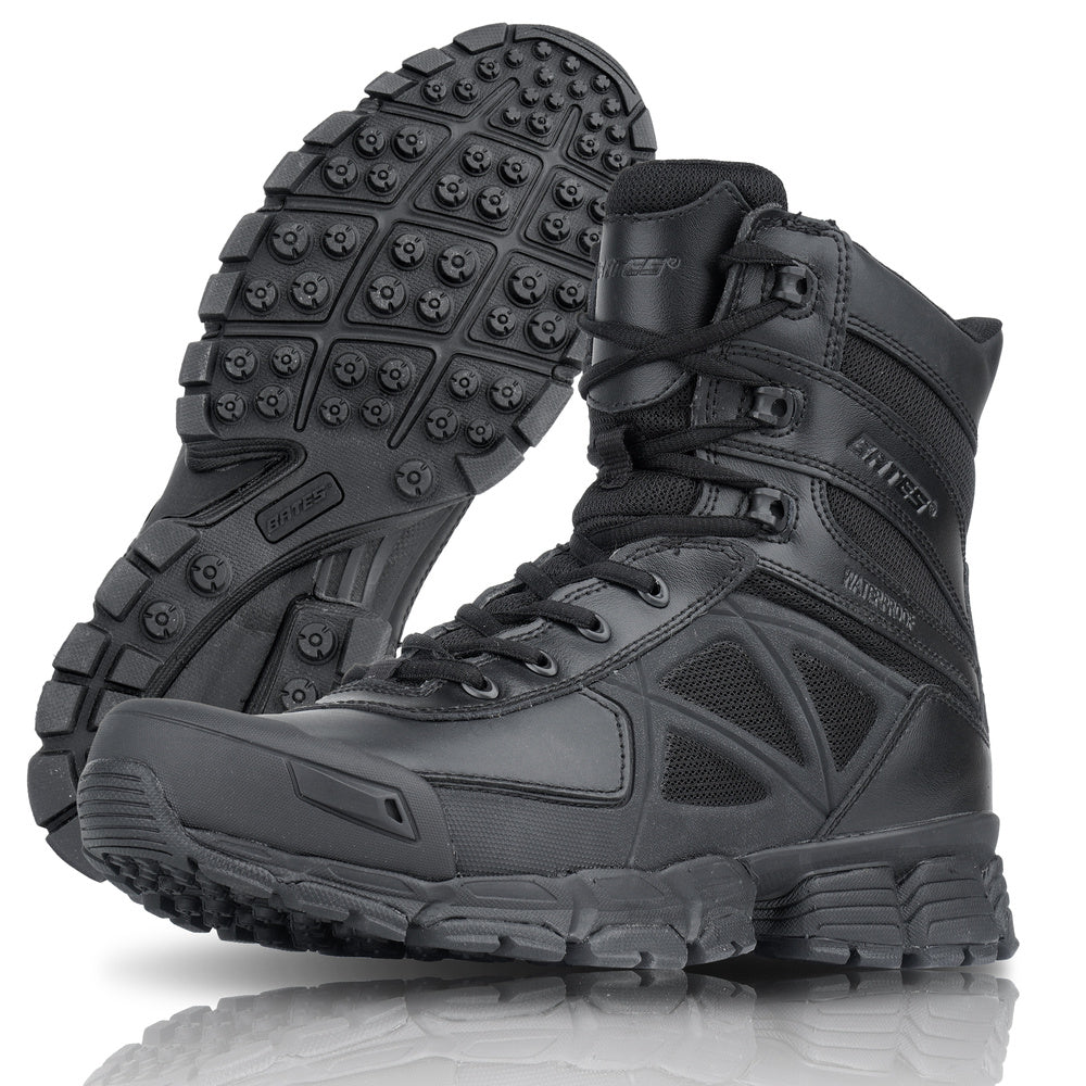 Bates - Velocitor Waterproof Zip Taktische Stiefel - Schwarz - INVICTUSLEGIO