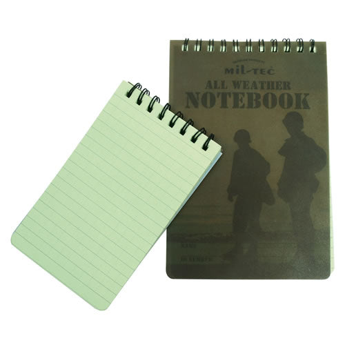 Block / LARGE waterproof notebook - INVICTUSLEGIO