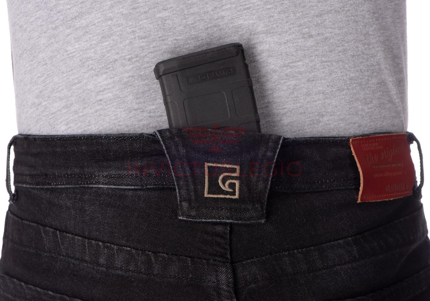 Clawgear BLUE DENIM TACTICAL FLEX JEANS Black Grey Washed - INVICTUSLEGIO