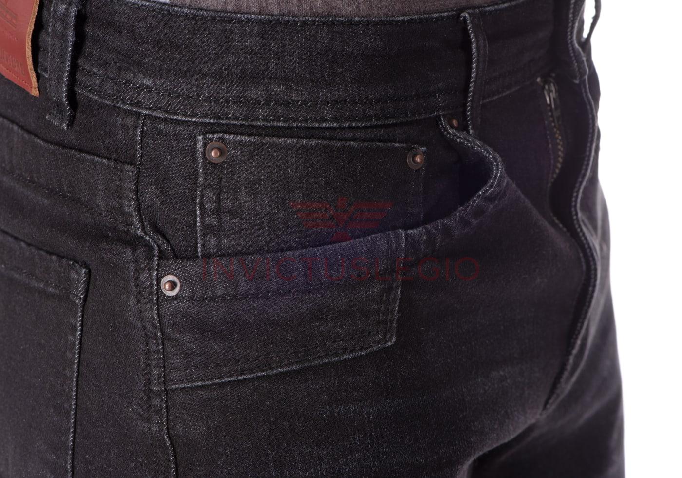 Clawgear BLUE DENIM TACTICAL FLEX JEANS Black Grey Washed - INVICTUSLEGIO