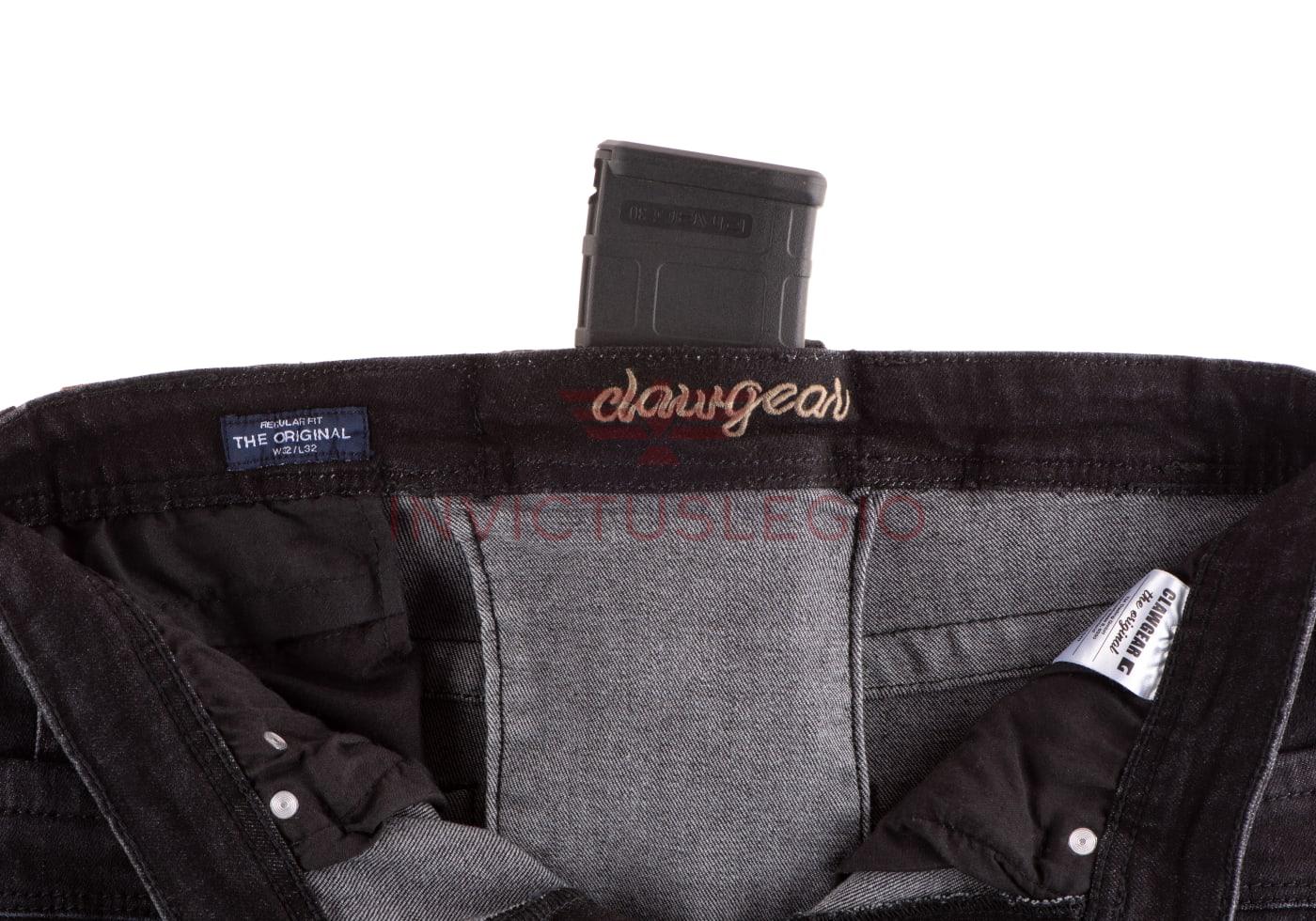 Clawgear BLUE DENIM TACTICAL FLEX JEANS Black Grey Washed - INVICTUSLEGIO