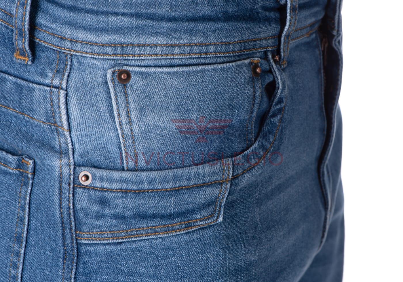 Clawgear BLUE DENIM TACTICAL FLEX JEANS Mid Blue Washed - INVICTUSLEGIO