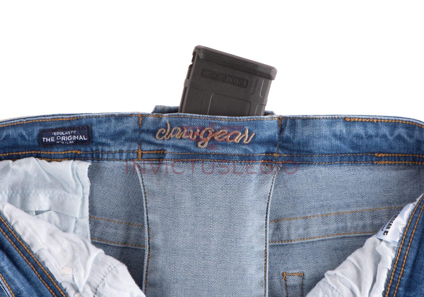 Clawgear BLUE DENIM TACTICAL FLEX JEANS Mid Blue Washed - INVICTUSLEGIO