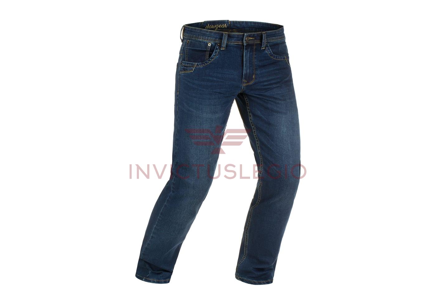 Clawgear BLUE DENIM TACTICAL FLEX JEANS Sapphire Washed - INVICTUSLEGIO