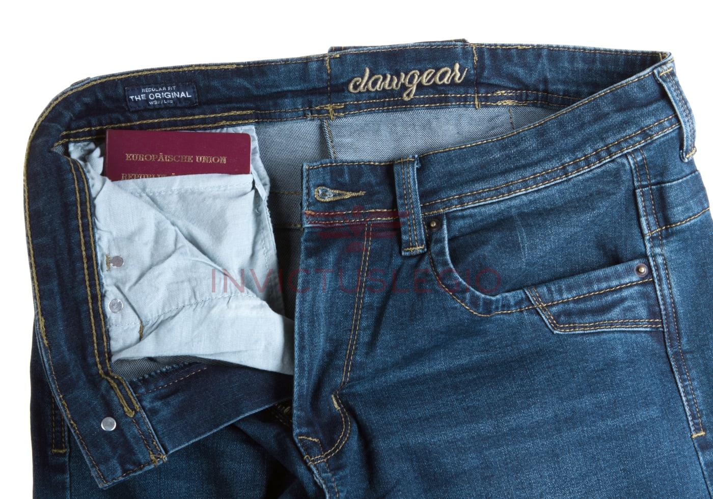 Clawgear BLUE DENIM TACTICAL FLEX JEANS Sapphire Washed - INVICTUSLEGIO