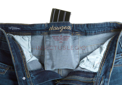 Clawgear BLUE DENIM TACTICAL FLEX JEANS Sapphire Washed - INVICTUSLEGIO