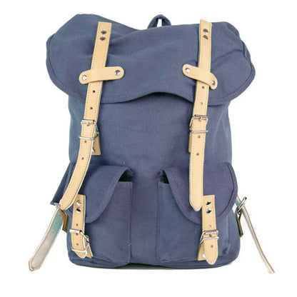 Cotton Hiking Backpack with Real Leather Stripping 15L ESSL - INVICTUSLEGIO