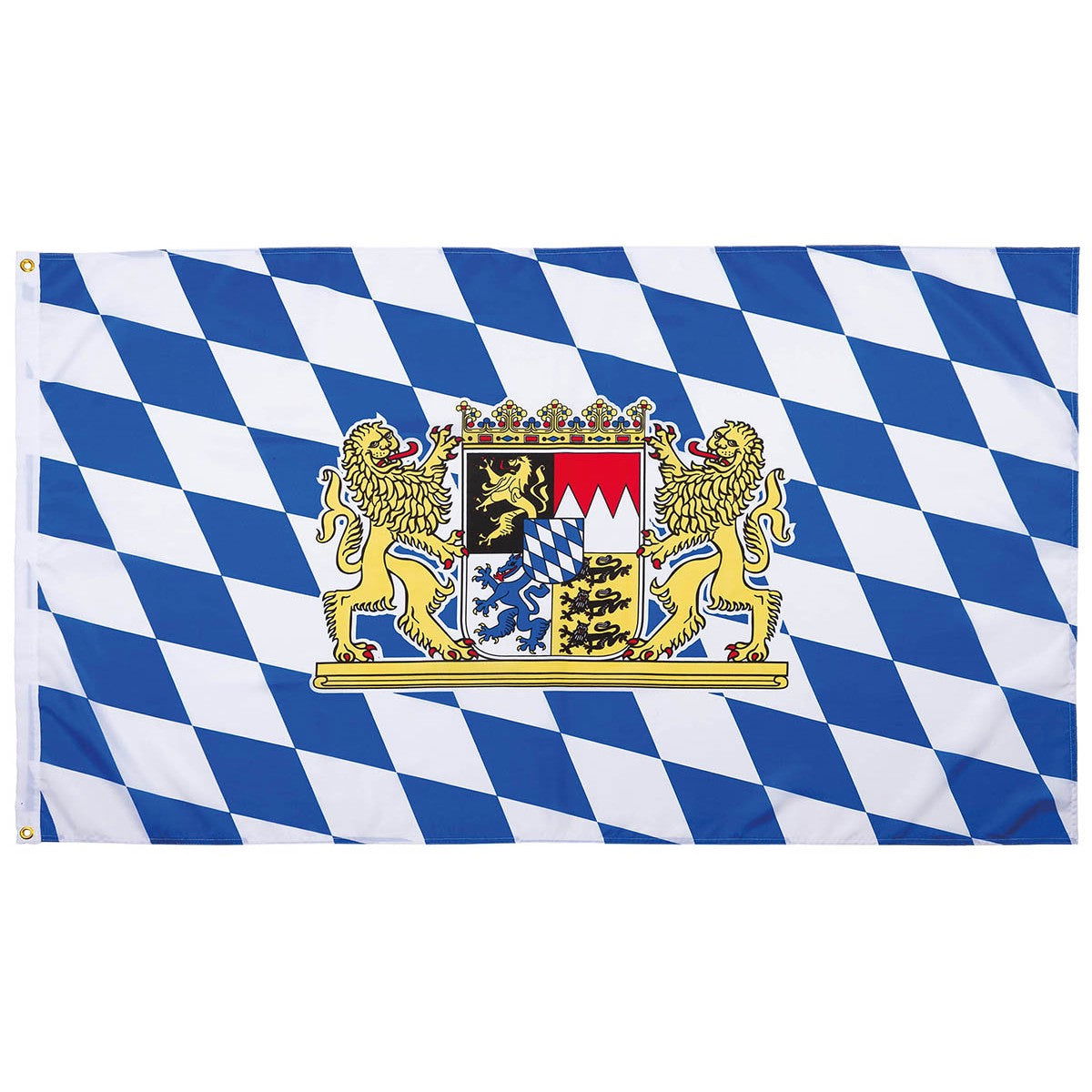 Fahne, Bayern mit Löwen, Polyester, 90 x 150 cm MFH - INVICTUSLEGIO