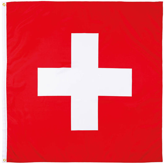 Fahne, Schweiz, Polyester, 120 x 120 cm MFH - INVICTUSLEGIO