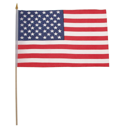 Fahne, USA, Polyester, Holzstiel, 30 x 45 cm MFH - INVICTUSLEGIO