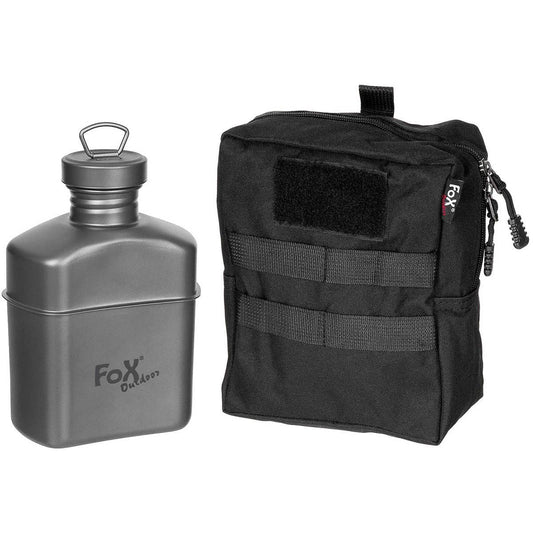 Fox Outdoor Flasche TITAN 1L inklusive MOLLE - INVICTUSLEGIO