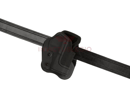 Frontline KNG OPEN TOP HOLSTER FÜR GLOCK 19 PADDLE - INVICTUSLEGIO