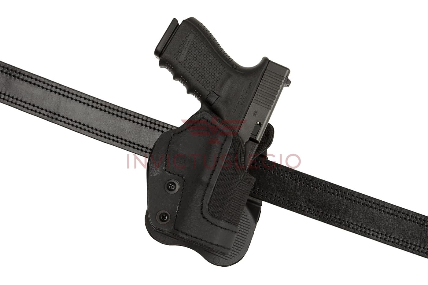 Frontline KNG OPEN TOP HOLSTER FÜR GLOCK 19 PADDLE - INVICTUSLEGIO