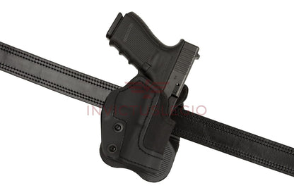 Frontline KNG OPEN TOP HOLSTER FÜR GLOCK 19 PADDLE - INVICTUSLEGIO