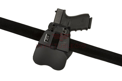 Frontline KNG OPEN TOP HOLSTER FÜR GLOCK 19 PADDLE - INVICTUSLEGIO