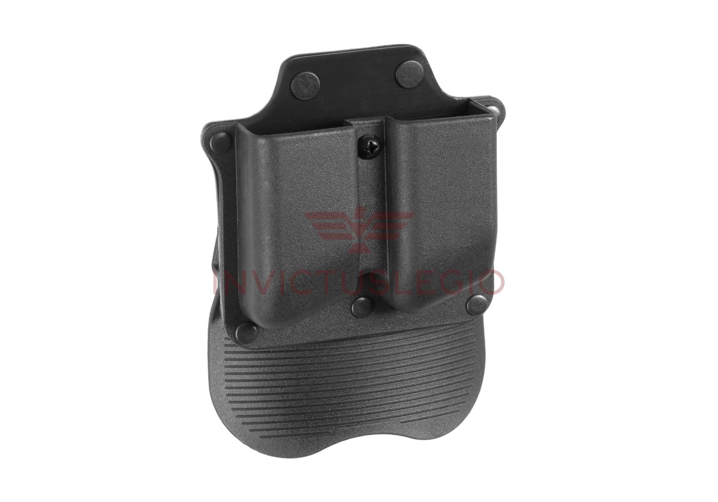 Frontline POLYMER DOUBLE PISTOL MAG PADDLE POUCH - INVICTUSLEGIO