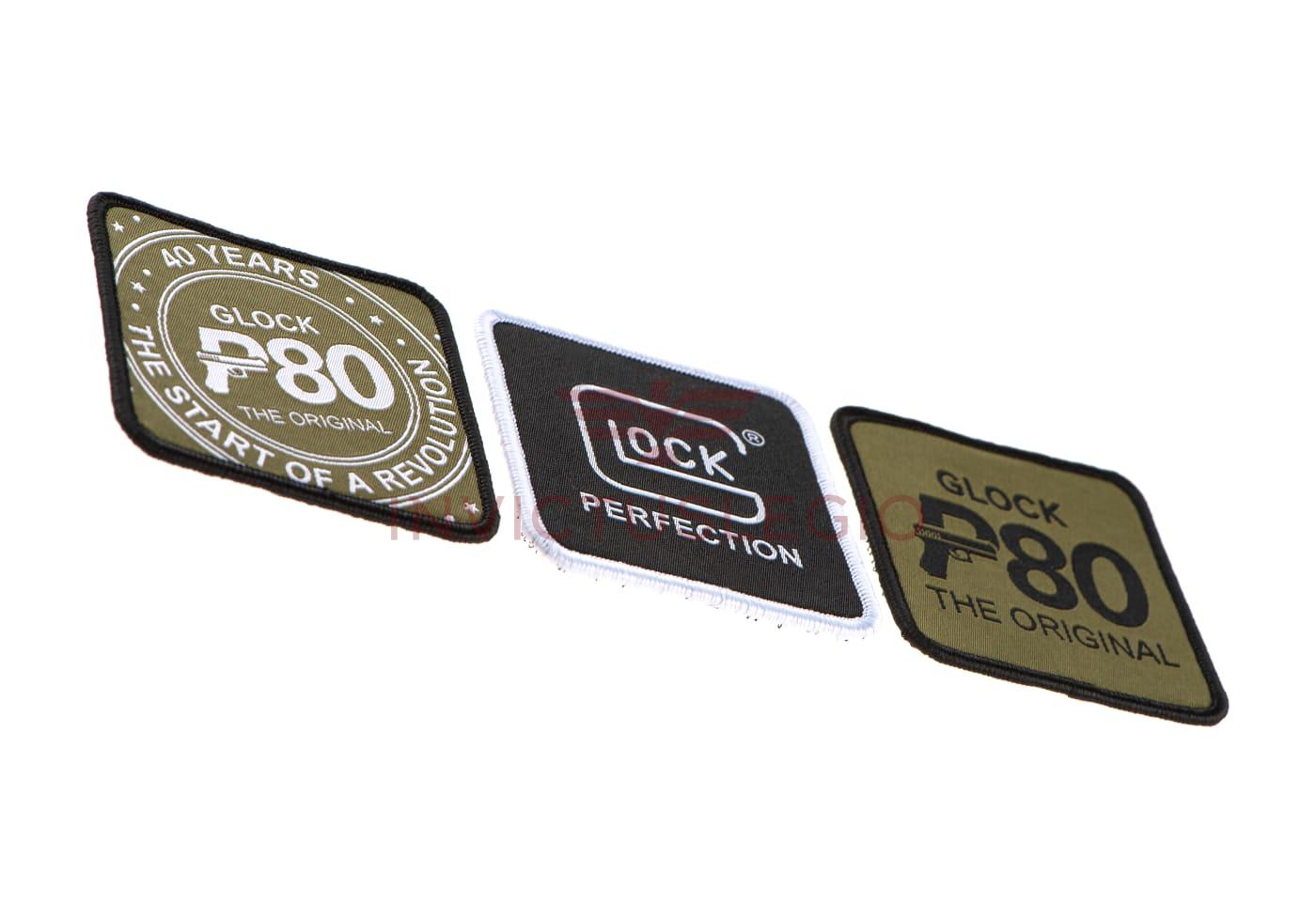 Glock GLOCK P80 PATCHES SET - INVICTUSLEGIO