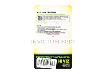 HIVIZ TACTICAL FRONT SIGHT FOR GLOCK GL2009-R - INVICTUSLEGIO