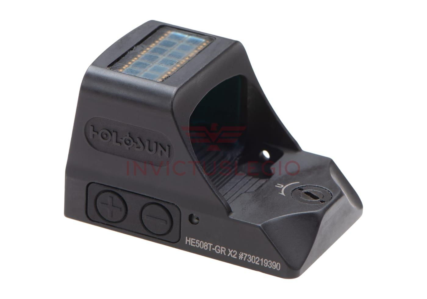 Holosun HE508T-GR X2 ELITE SOLAR GREEN CIRCLE DOT SIGHT - INVICTUSLEGIO