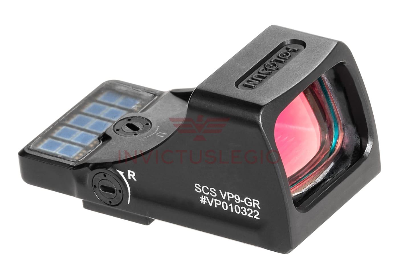Holosun SCS SOLAR GREEN CIRCLE DOT SIGHT H&K VP9 FOOTPRINT - INVICTUSLEGIO