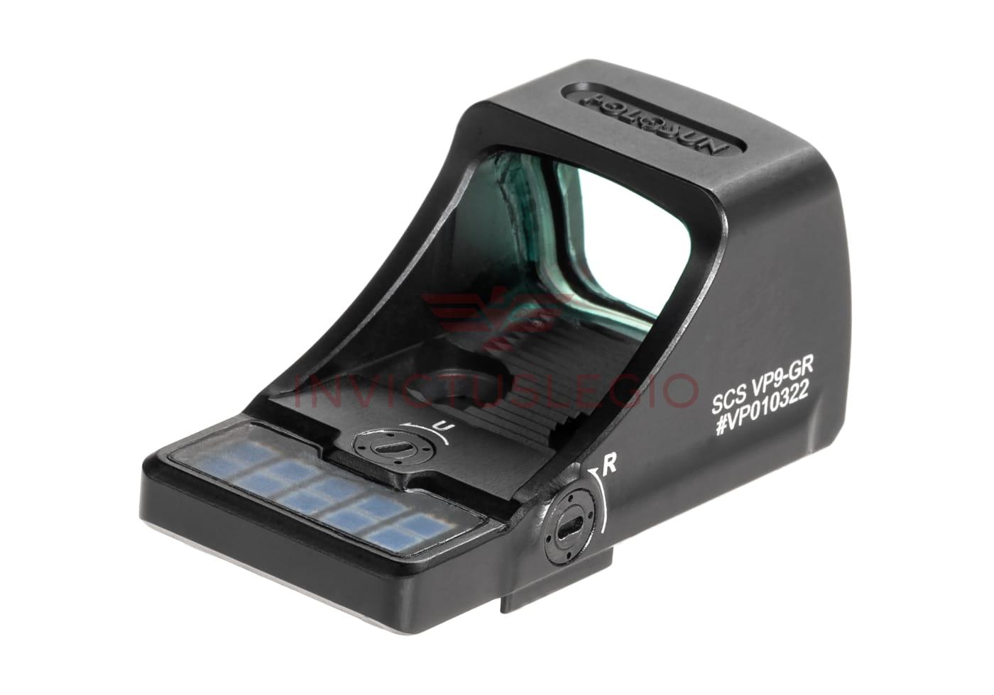 Holosun SCS SOLAR GREEN CIRCLE DOT SIGHT H&K VP9 FOOTPRINT - INVICTUSLEGIO