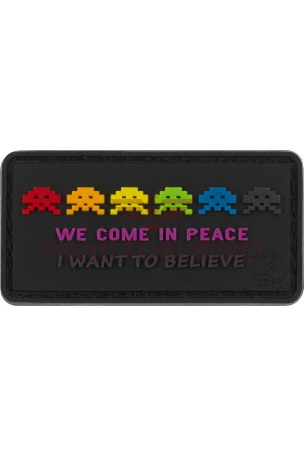 JTG ALIEN INVASION RUBBER PATCH - INVICTUSLEGIO