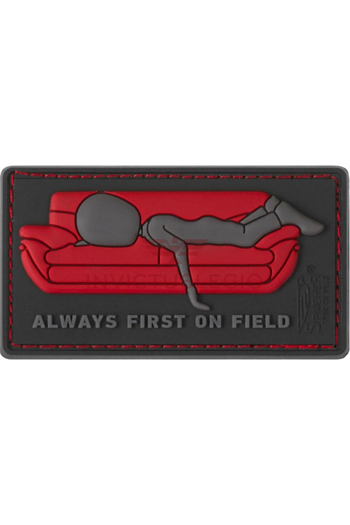 JTG ALWAYS FIRST ON COUCH RUBBER PATCH - INVICTUSLEGIO