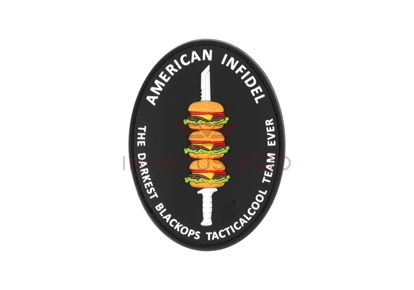 JTG AMERICAN INFIDEL RUBBER PATCH - INVICTUSLEGIO