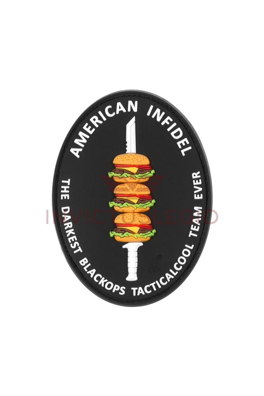 JTG AMERICAN INFIDEL RUBBER PATCH - INVICTUSLEGIO