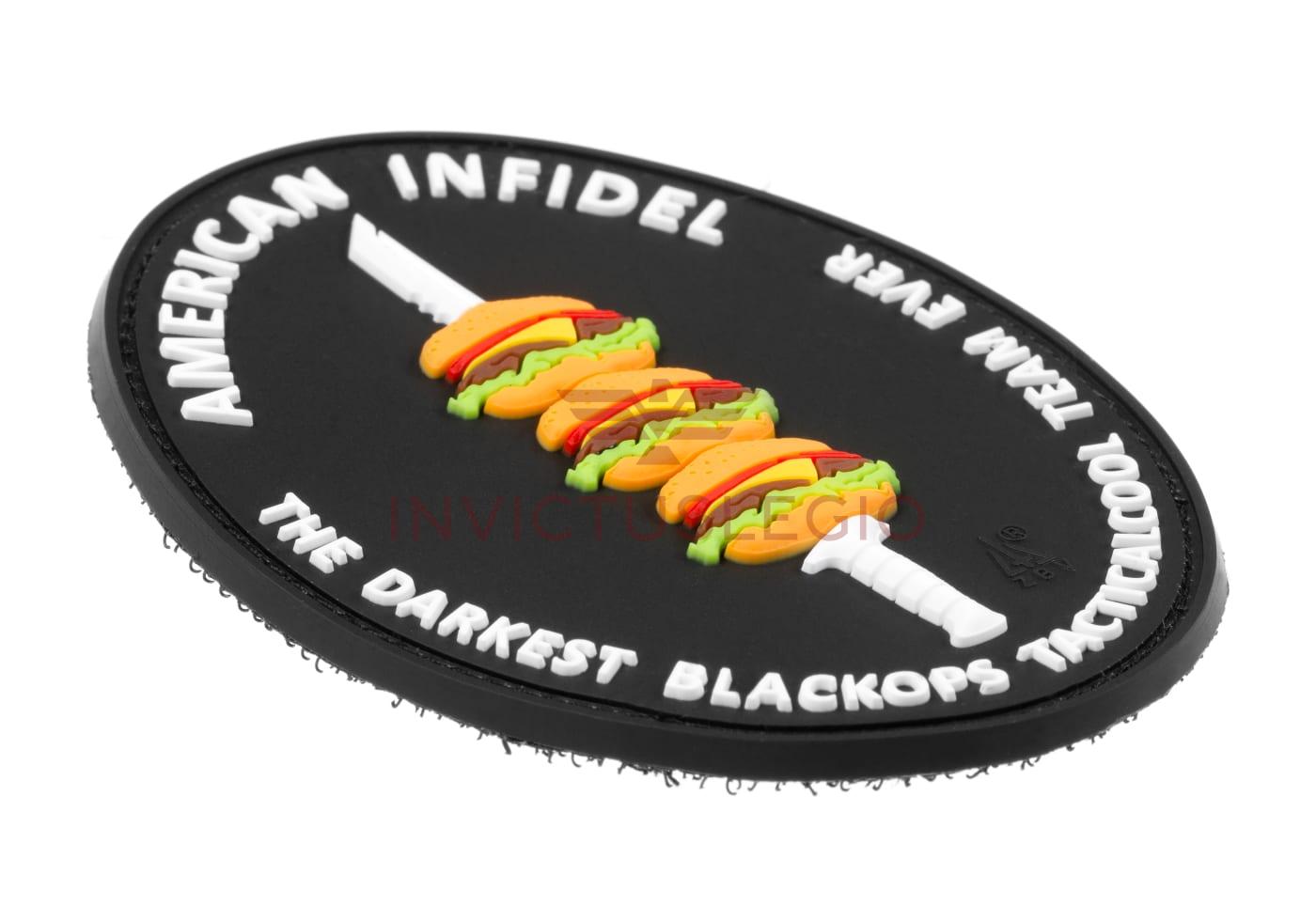 JTG AMERICAN INFIDEL RUBBER PATCH - INVICTUSLEGIO