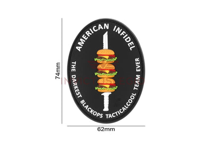 JTG AMERICAN INFIDEL RUBBER PATCH - INVICTUSLEGIO