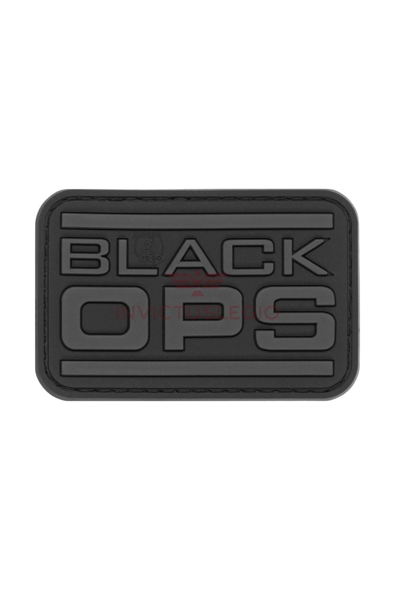 JTG BLACK OPS RUBBER PATCH - INVICTUSLEGIO