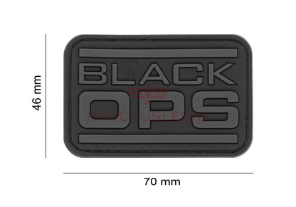 JTG BLACK OPS RUBBER PATCH - INVICTUSLEGIO