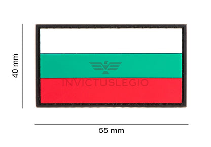 JTG BULGARIAN FLAG RUBBER PATCH - INVICTUSLEGIO