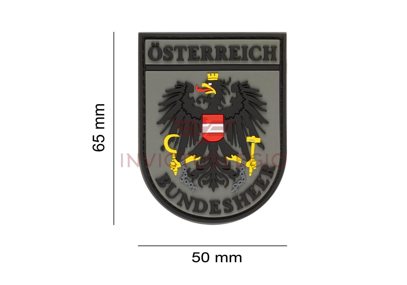 JTG BUNDESHEER RUBBER PATCH - INVICTUSLEGIO