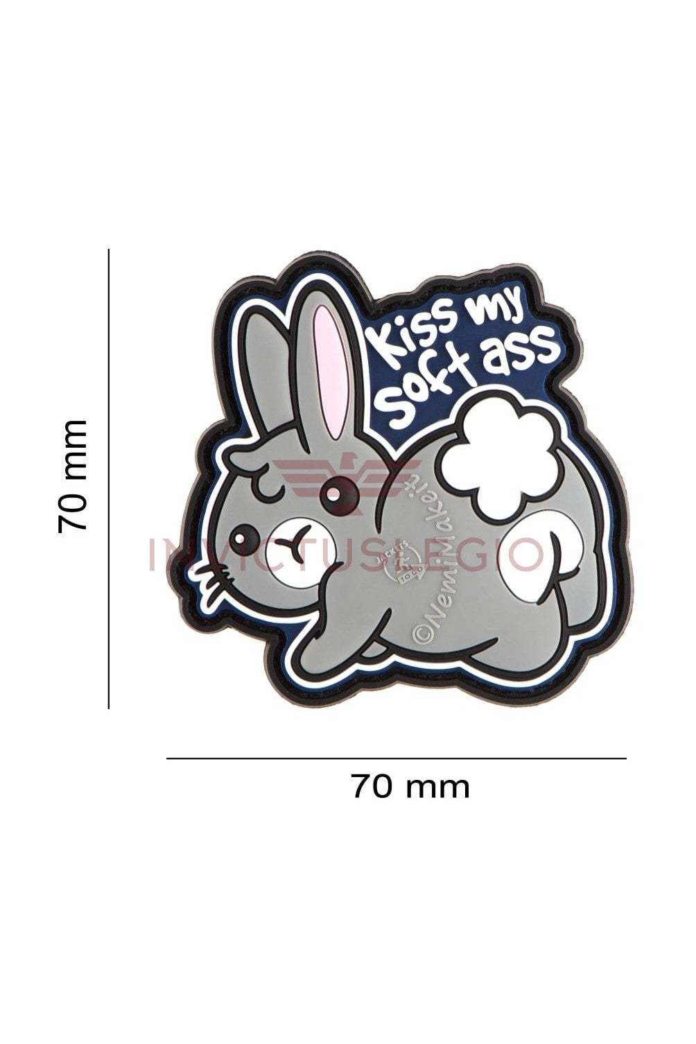 JTG BUNNY RUBBER PATCH - INVICTUSLEGIO