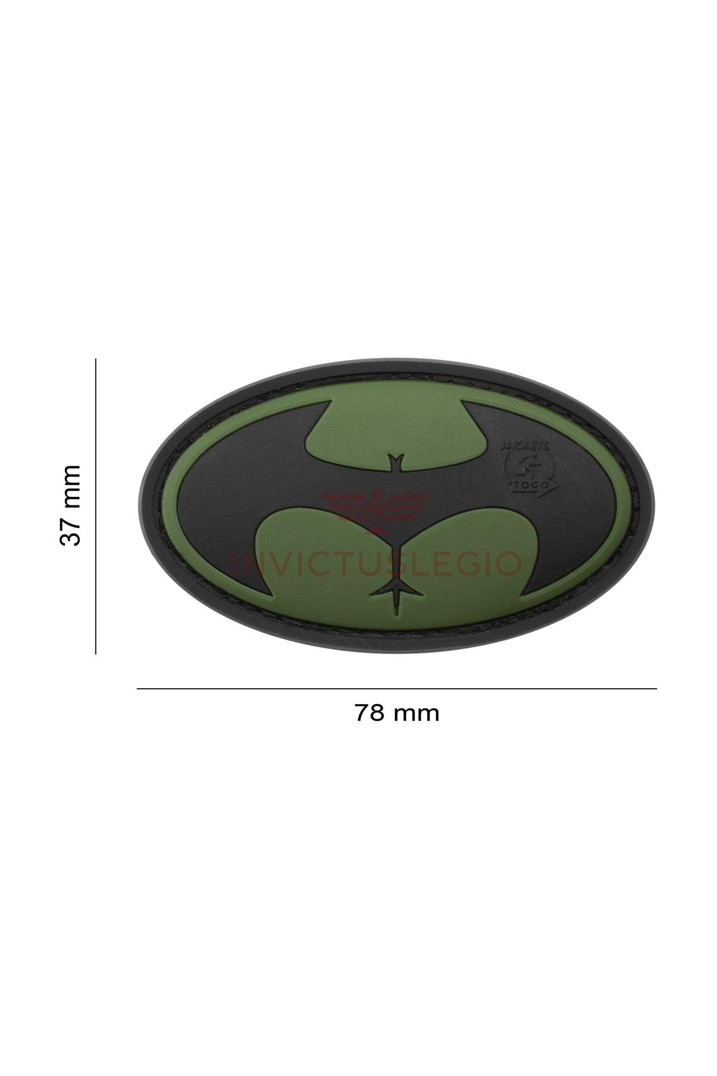 JTG BUTTMAN RUBBER PATCH - INVICTUSLEGIO