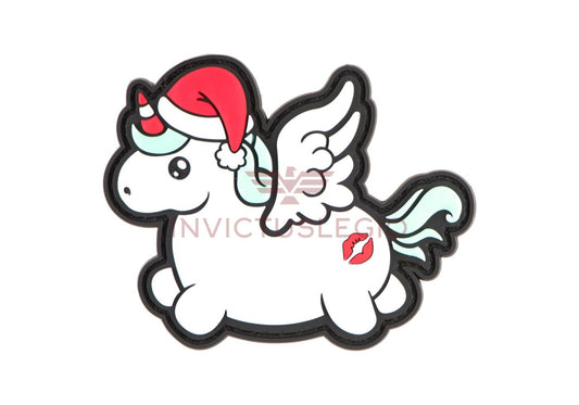 JTG CHRISTMAS UNICORN RUBBER PATCH - INVICTUSLEGIO