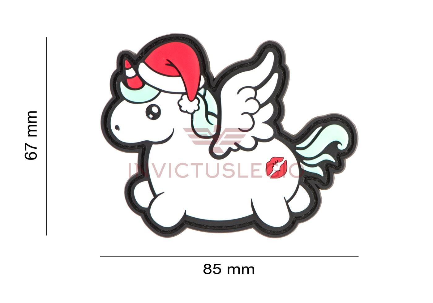 JTG CHRISTMAS UNICORN RUBBER PATCH - INVICTUSLEGIO