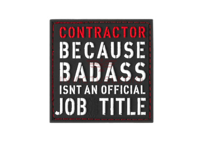 JTG CONTRACTOR RUBBER PATCH - INVICTUSLEGIO