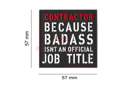 JTG CONTRACTOR RUBBER PATCH - INVICTUSLEGIO