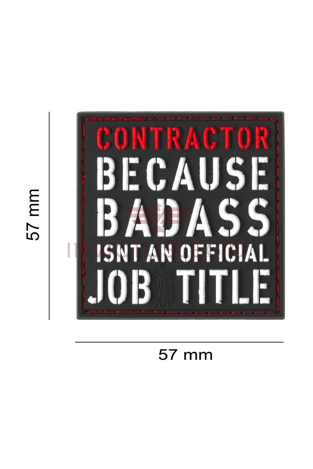 JTG CONTRACTOR RUBBER PATCH - INVICTUSLEGIO