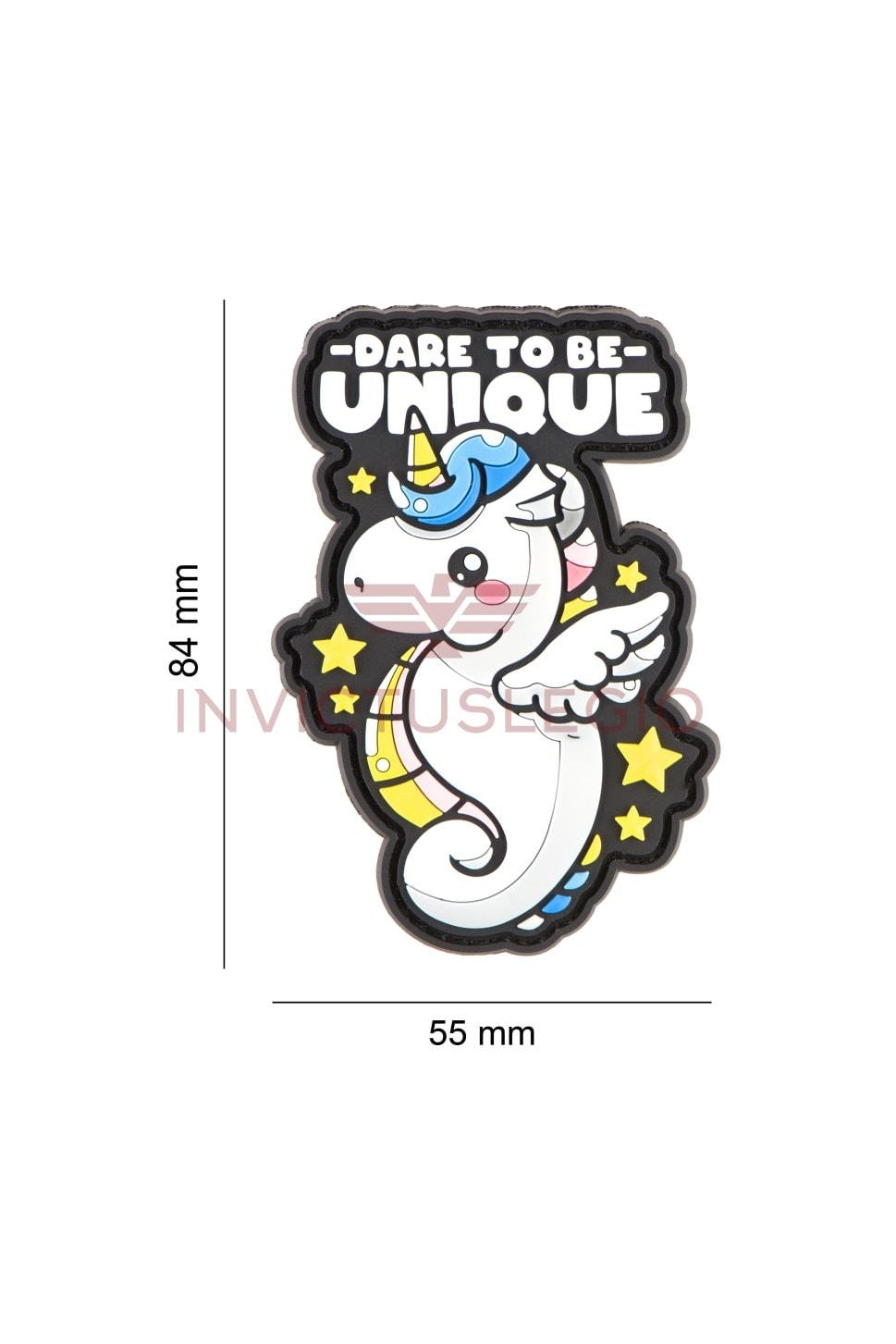 JTG DARE TO BE UNIQUE RUBBER PATCH - INVICTUSLEGIO