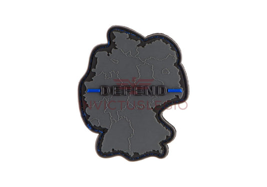 JTG DEFEND GERMANY RUBBER PATCH - INVICTUSLEGIO