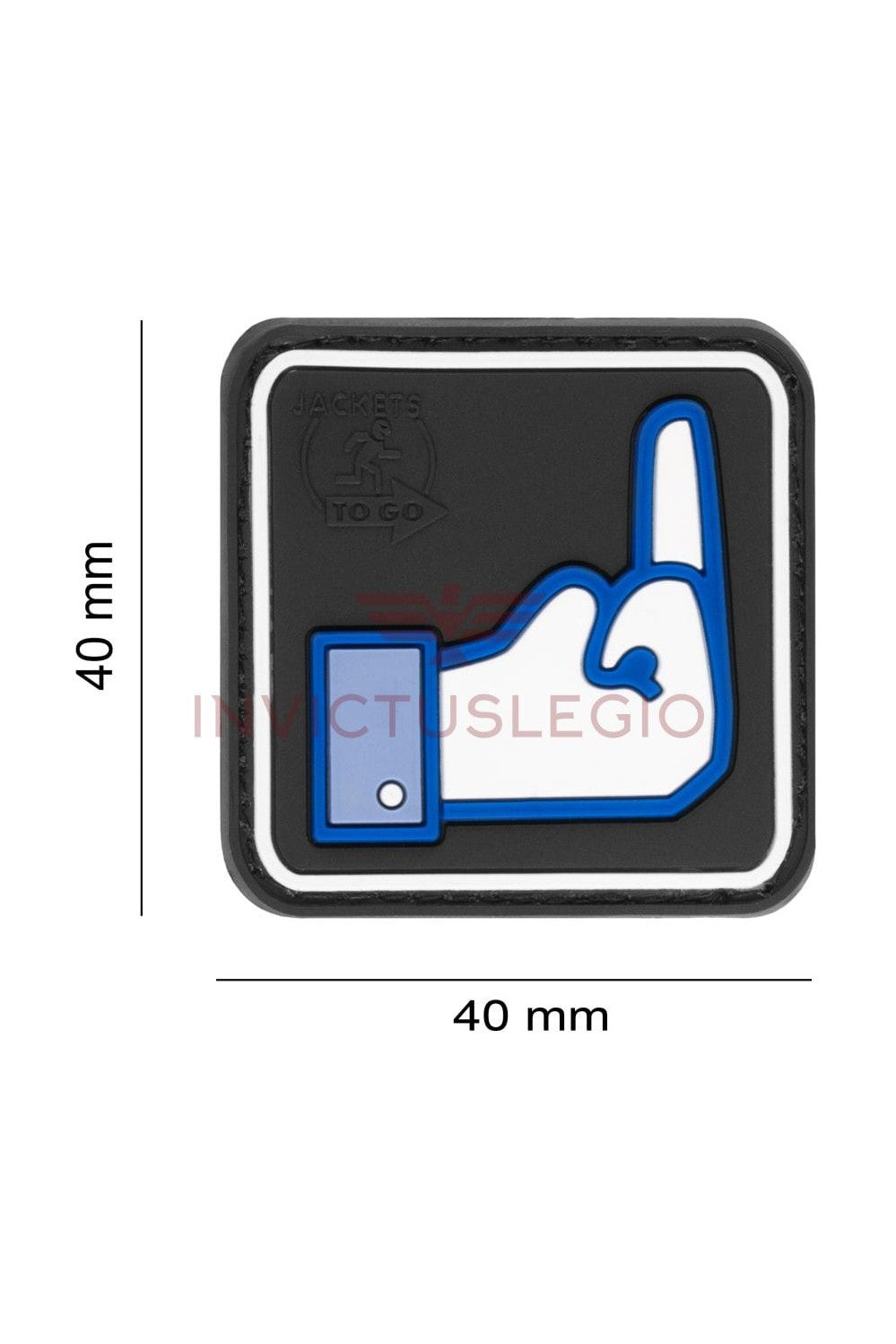 JTG DISLIKE RUBBER PATCH - INVICTUSLEGIO