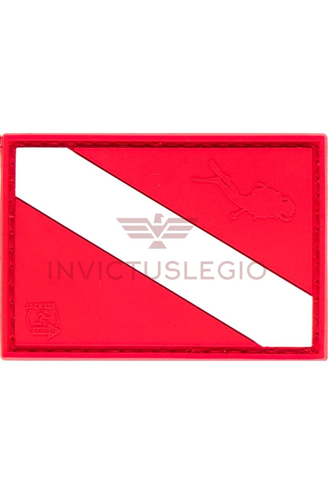 JTG DIVER DOWN FLAG RUBBER PATCH - INVICTUSLEGIO