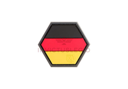 JTG GERMAN FLAG HEXAGON RUBBER PATCH - INVICTUSLEGIO