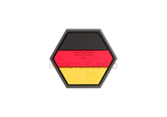 JTG GERMAN FLAG HEXAGON RUBBER PATCH - INVICTUSLEGIO