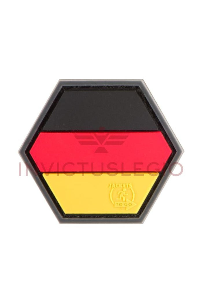 JTG GERMAN FLAG HEXAGON RUBBER PATCH - INVICTUSLEGIO