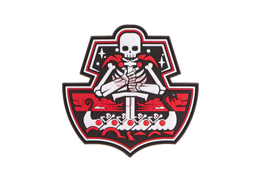 JTG GHOST SHIP SKULL RUBBER PATCH - INVICTUSLEGIO